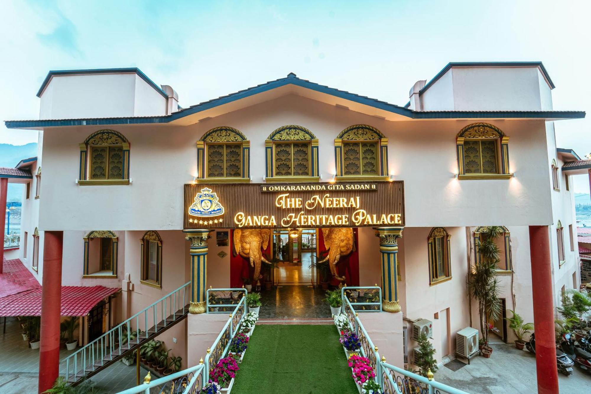 The Neeraj Ganga Heritage Palace Rishīkesh Exteriör bild